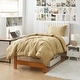 preview thumbnail 28 of 31, Coma Inducer® Butter Oversized Rayon and Microfiber Comforter Set Twin XL - Gold Taupe