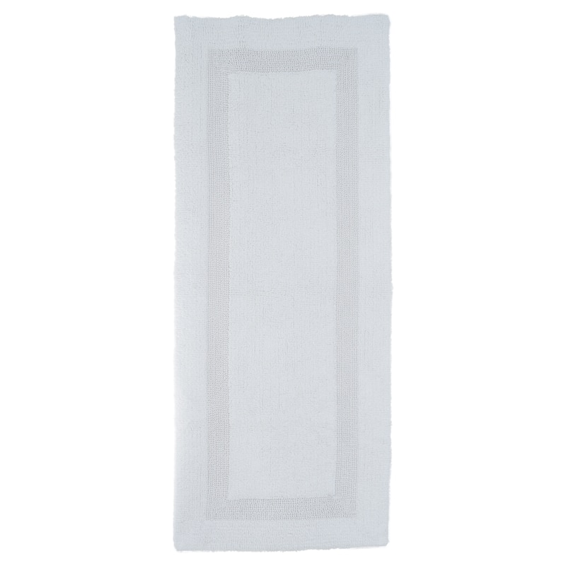 Bath Mat - 60x24-Inch Plush Cotton Bathroom Runner by Windsor Home