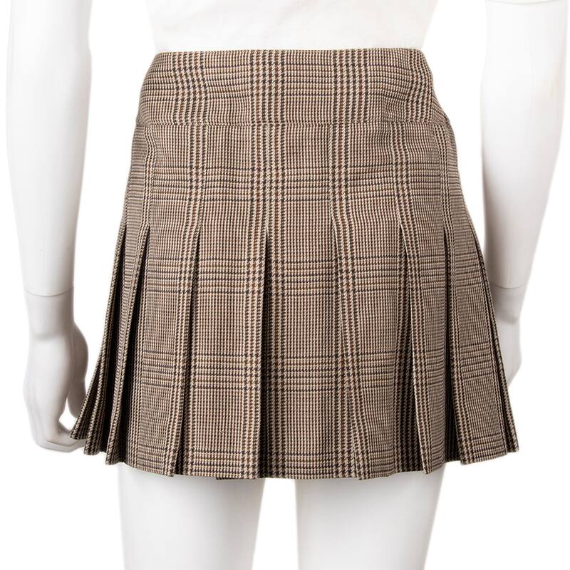 Celine Bandeau Pleated Mini Skirt