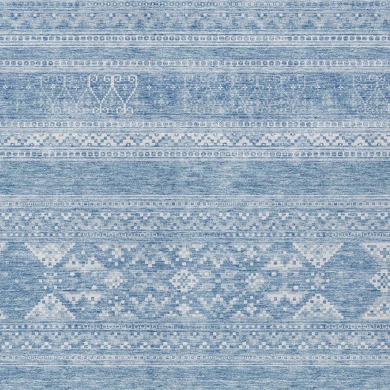 HomeRoots Southwestern Transitional Rectangle Outdoor Rug