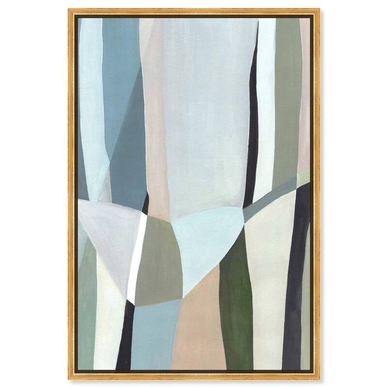 Abstract Fragments II Canvas by Art Remedy - Gold - 16" x 24"