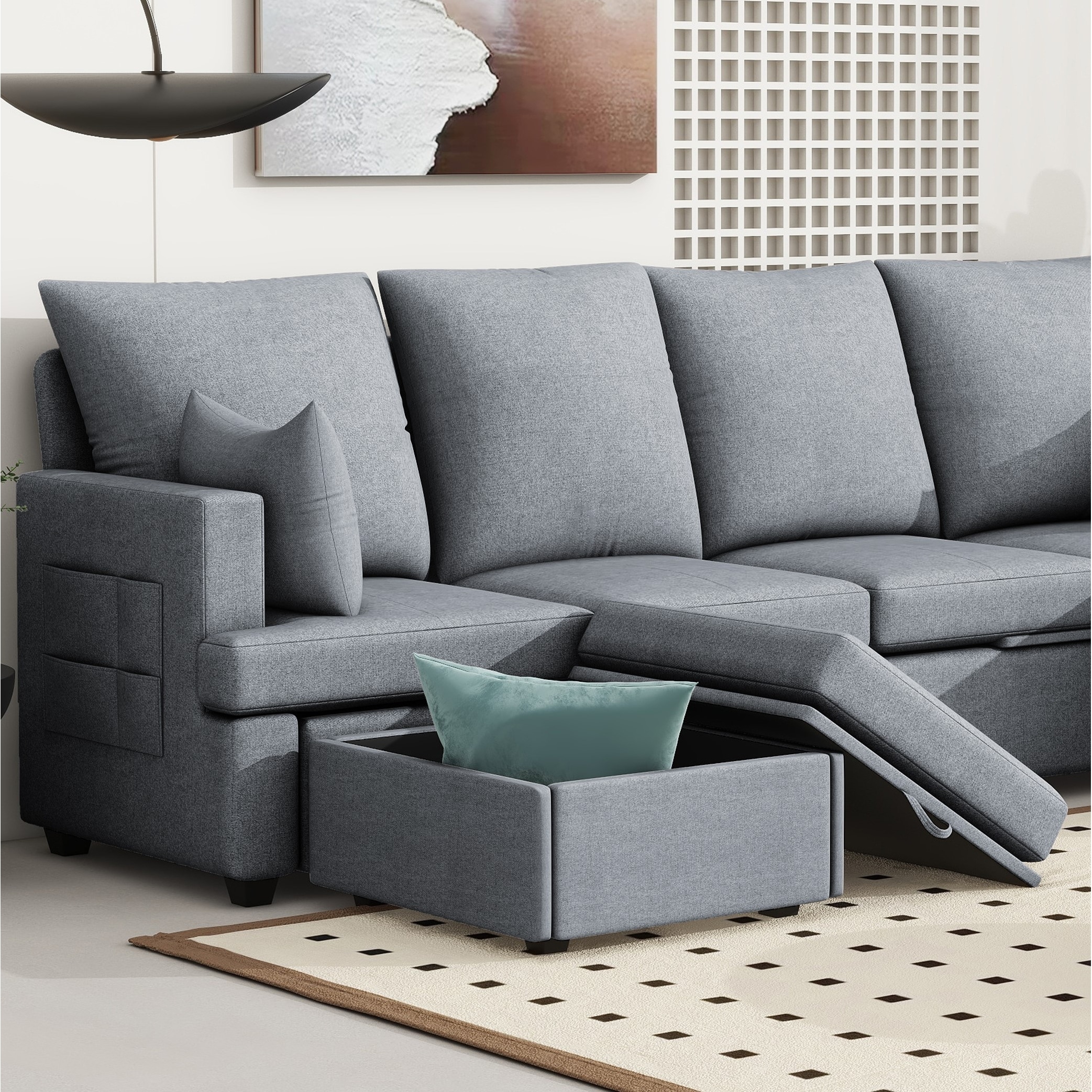 Sofa pillow set of 5 hot sale