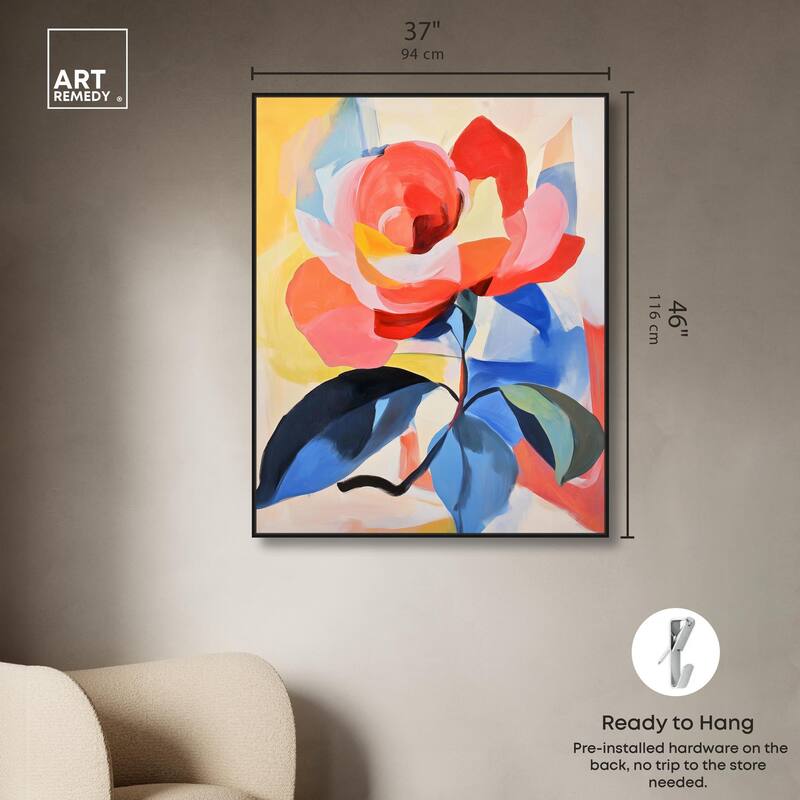 Chromatic Explosion II Canvas by Art Remedy