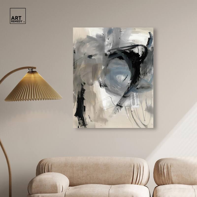 Scribbled Energy II Canvas by Art Remedy, Gallery Wrapped