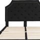 preview thumbnail 9 of 41, Arched Tufted Upholstered Platform Bed