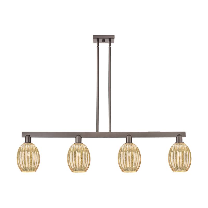 Innovations Lighting 716-4I-12-48 Preston Linear Preston 4 Light 48" - Oil Rubbed Bronze / Mercury