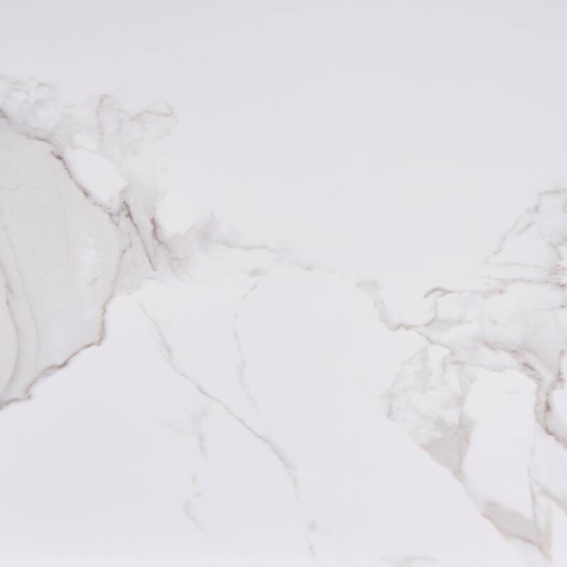 GDF Studio - Tignall Modern Ceramic Square Coffee Table with Rock Beam Top