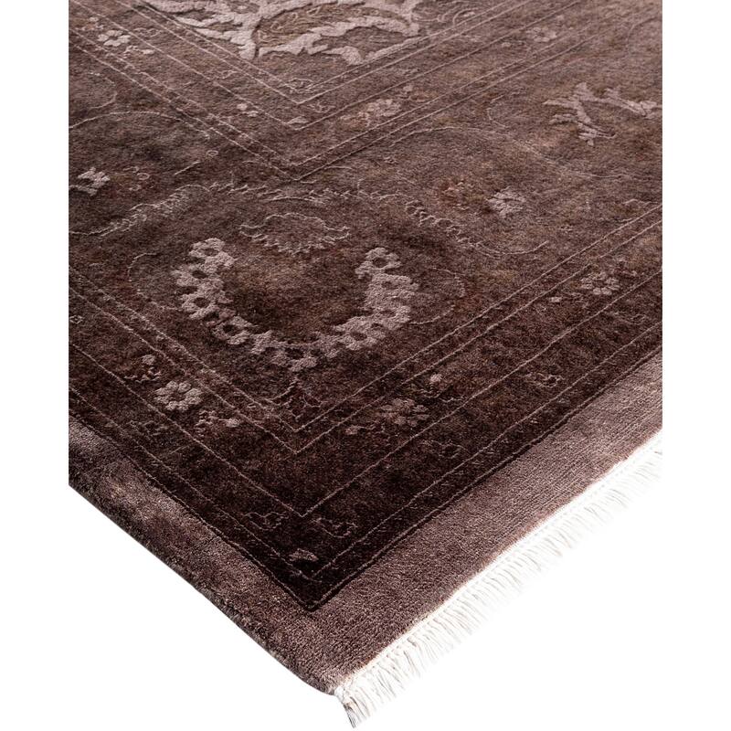 Overdyed One-of-a-Kind Hand-Knotted Area Rug - Beige - 9' 3" x 12' 2"