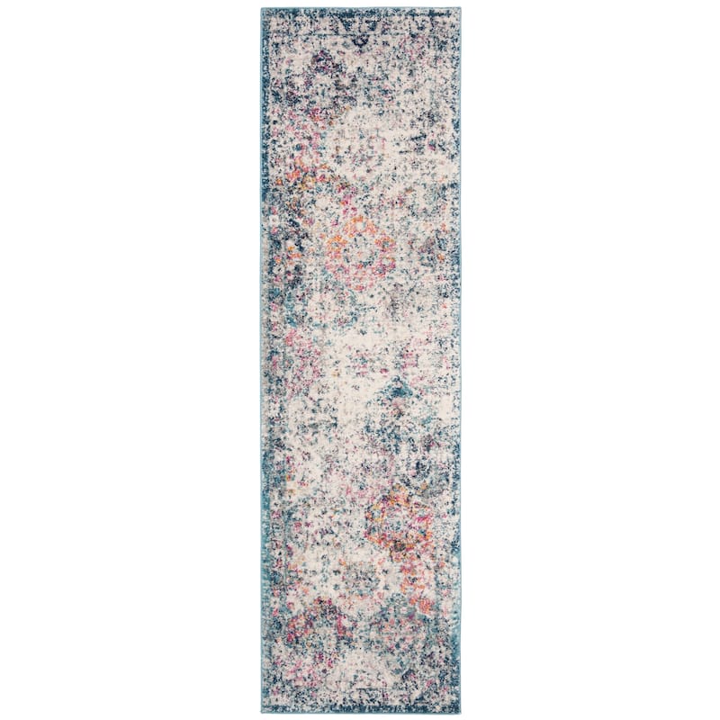 SAFAVIEH Madison Avery Boho Chic Distressed Area Rug