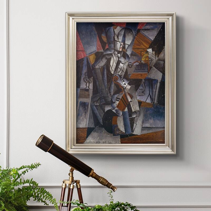 The Musician Premium Framed Canvas- Ready to Hang