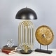 preview thumbnail 2 of 0, Metal 28" Art Deco Table Lamp,Gold