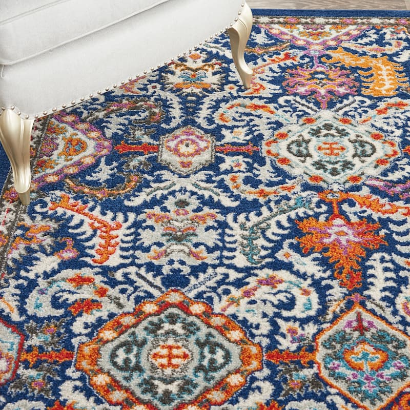 Nourison Passion Modern Persian Medallion Area Rug