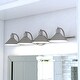 preview thumbnail 11 of 9, Akron 4-light Farmhouse Bathroom Vanity Fixture