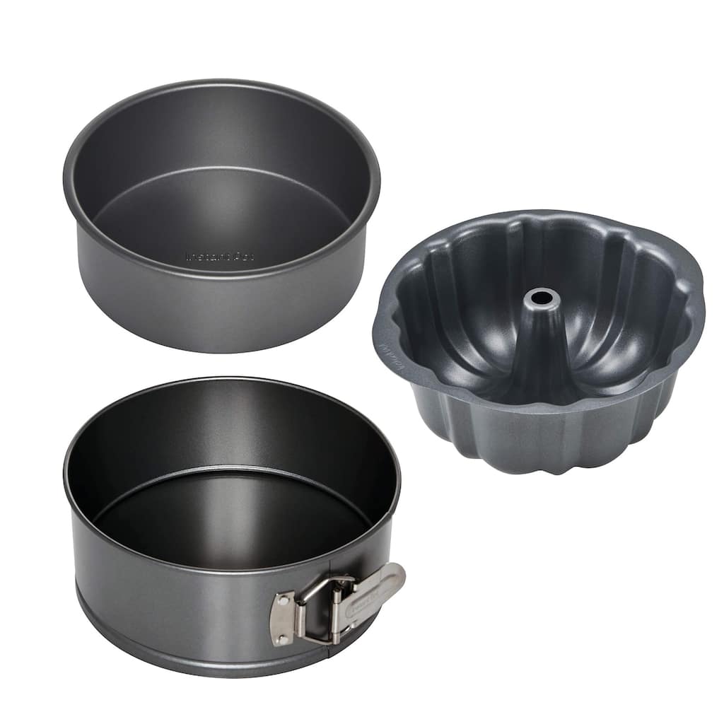 Instant Pot Baking Pan Set, Springform, Fluted Cake, Round Cake
