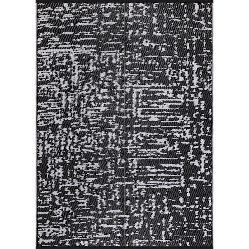 Beverly Rug Reversible Mats Plastic Outdoor Rug for Camping, Patio, Backyard, RV, Picnic, Deck