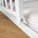 preview thumbnail 15 of 42, Max & Lily Twin Platform Bed with Guard Rail