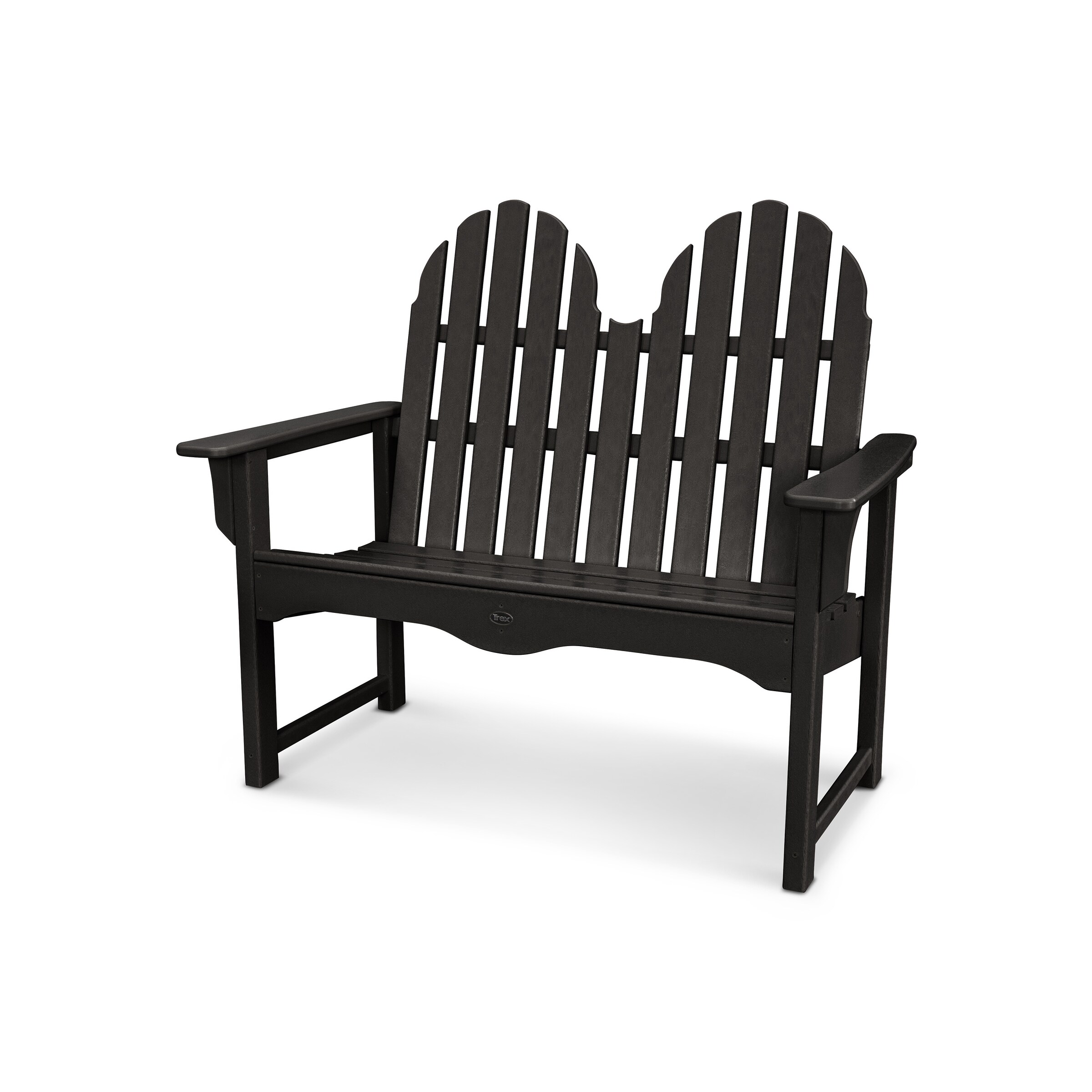Shop Black Friday Deals On Trex Outdoor Furniture Cape Cod Adirondack 48 Bench Overstock 31272143