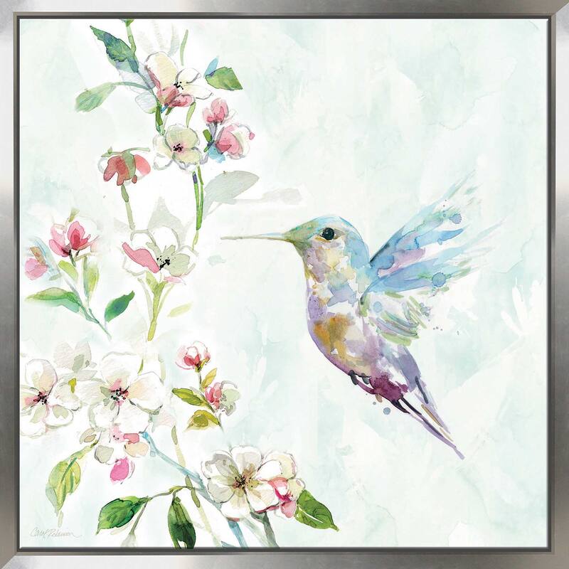 "Hummingbird II" by Carol Robinson Print on Floating Canvas