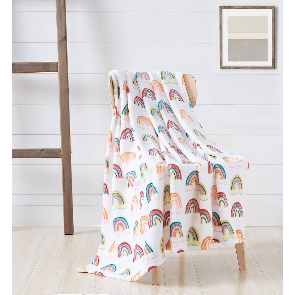 Avocados Beehive Leopard Novelty Plush Flannel Throws