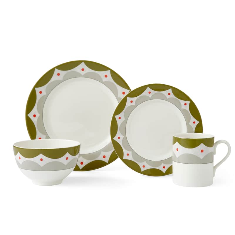 Kit Kemp for Spode Geo Salad Plate - 8.75 Inch