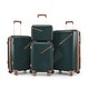 preview thumbnail 1 of 11, 14/20/24/28 4-Piece, Modern Expandable Luggage Sets with 360 Mute Spinner Wheels and TSA Lock, for Boarding Travel, Army Green Green
