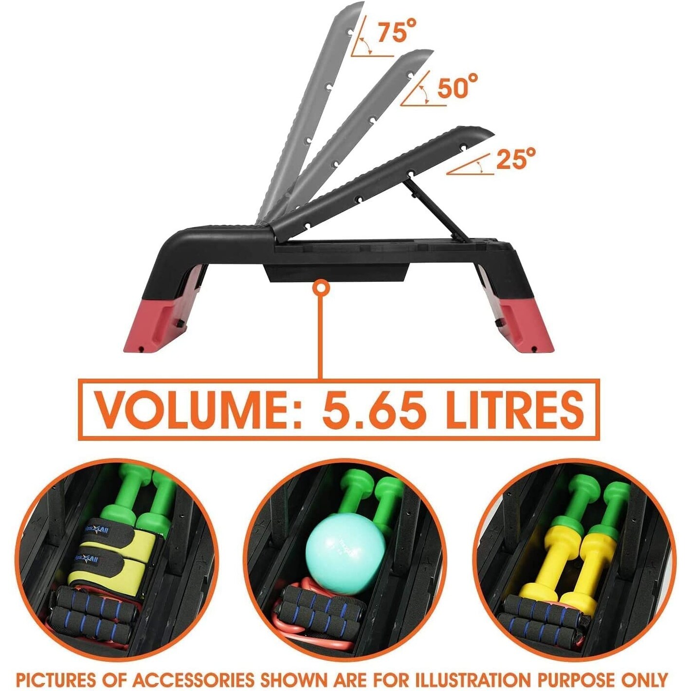 Multifunctional Fitness Aerobic Step Platform and Aerobic Deck