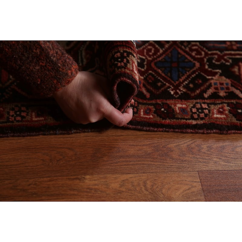 Traditional Vegetable Dye Heriz Persian Wool Area Rug Hand-knotted - 8'11" x 11'3"