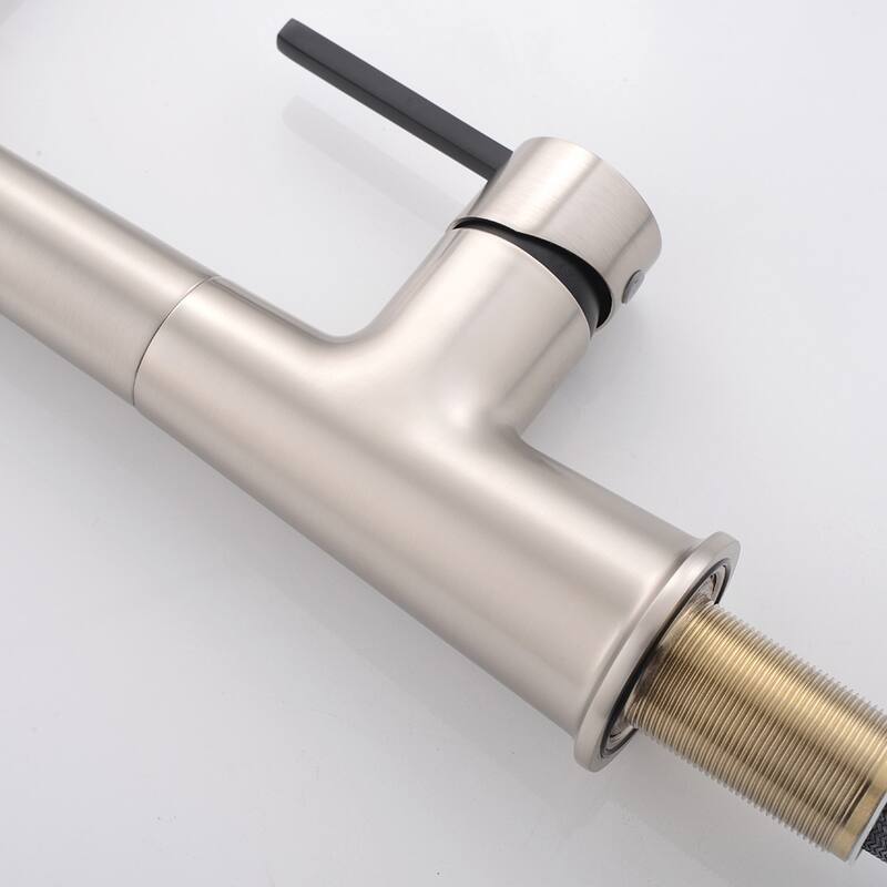 Single-Handle Pull-Down Sprayer Kitchen Faucet with 2-Function Sprayhead