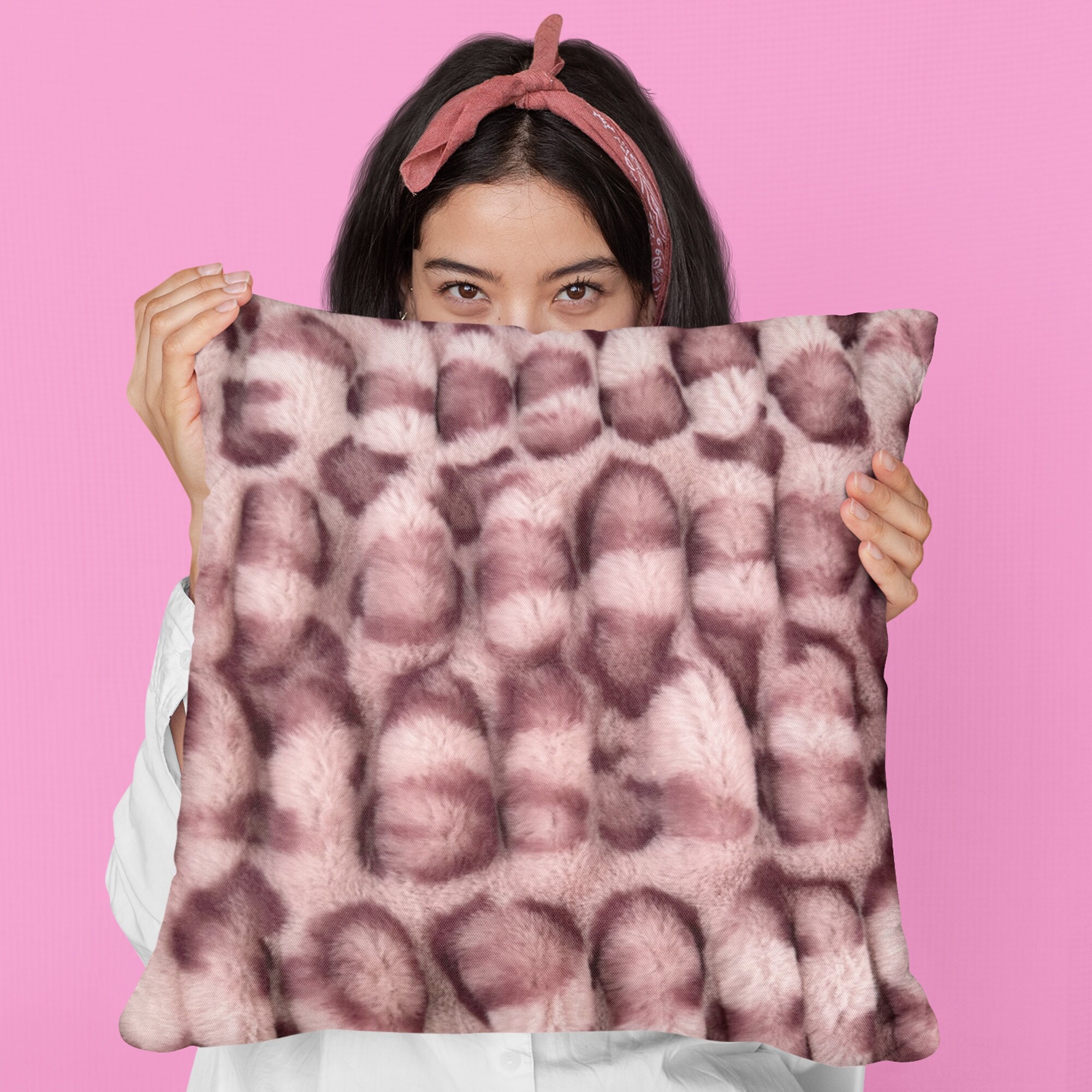 Pink leopard throw cheap