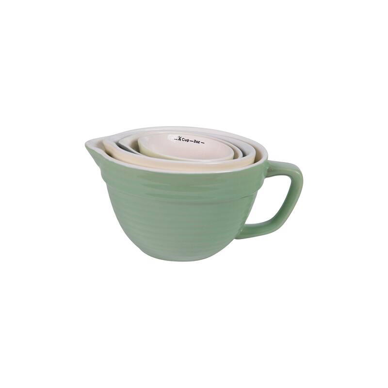 Batter Bowl Shaped Measuring Cups (Set of 4 Sizes)
