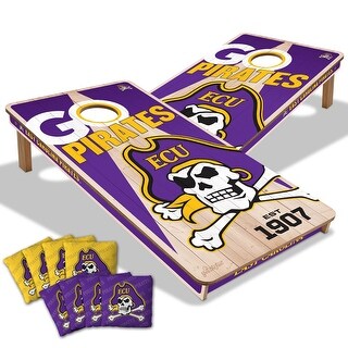 East Carolina Pirates NCAA 2x4 Cornhole Board Set