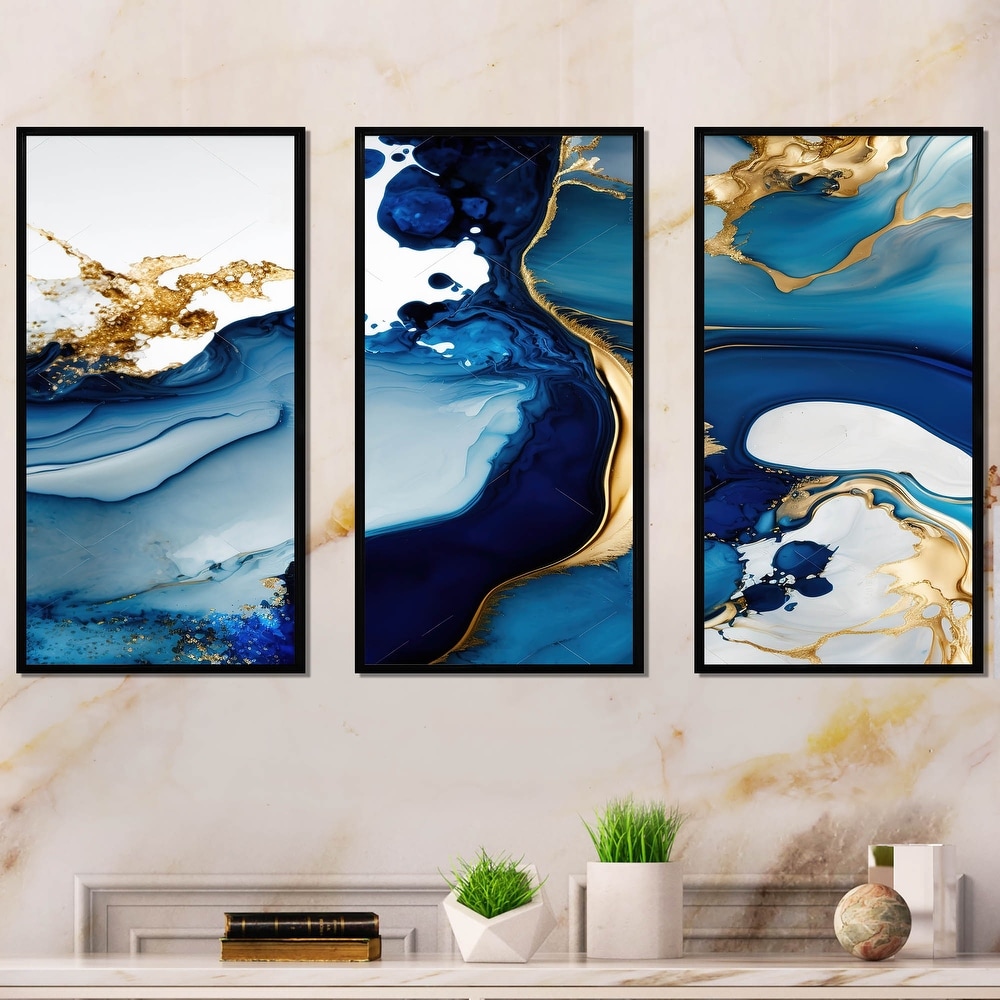 Three Piece Wall Art Abstract Women Paintings Original Art Work Musician Set  of 3 Above Couch Wall Art Abstract Girls Paintings Art Set 