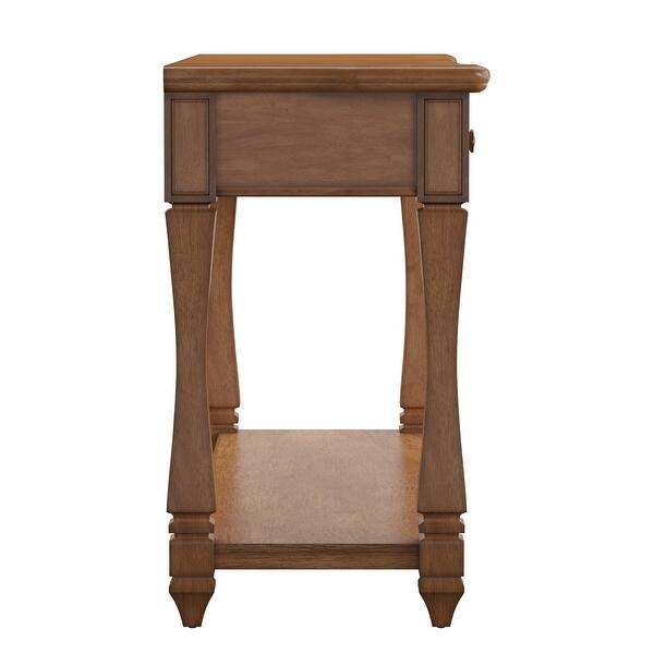 Waverly Sofa Table With Shelf And Drawer By Inspire Q Classic Overstock 29611907