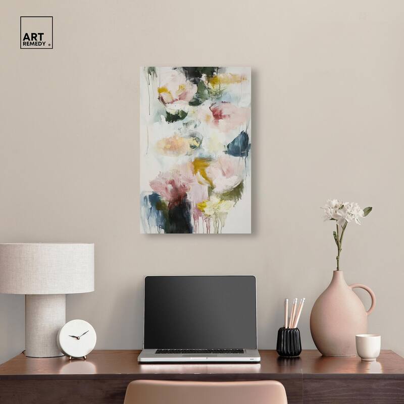 Dripping Colors I Canvas by Art Remedy, Gallery Wrapped