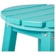 preview thumbnail 49 of 97, Laguna Hdpe All Weather Outdoor Patio 29" Round Bar Stool