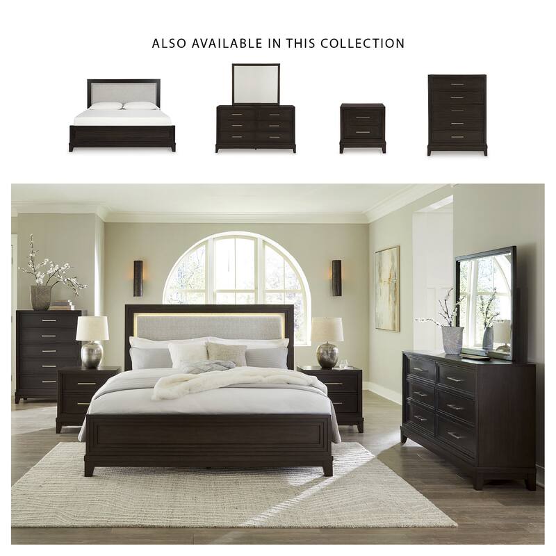 Signature Design by Ashley Neymorton Brown Dresser and Mirror