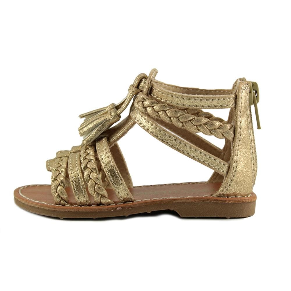 very gold sandals