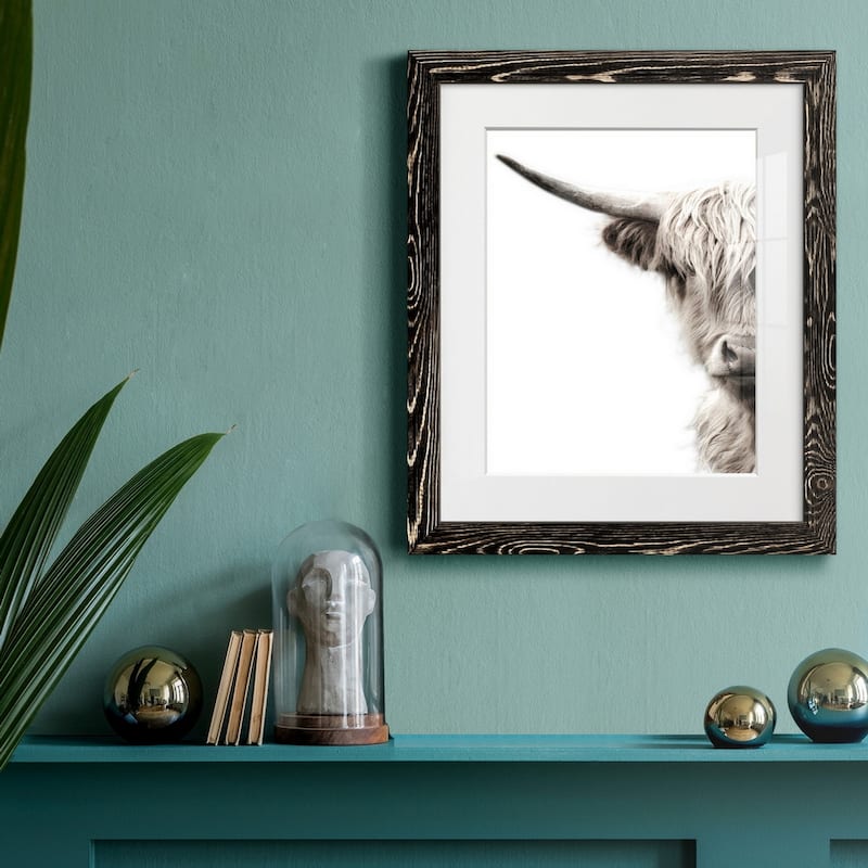 Highland Cattle-Premium Framed Print - Ready to Hang