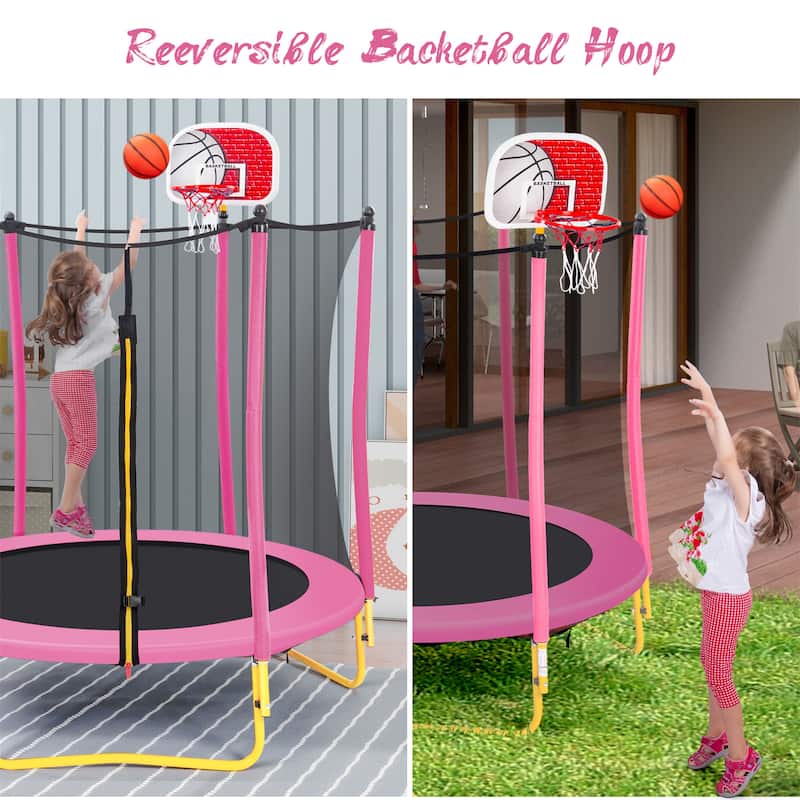 65" Outdoor & Indoor Mini Toddler Trampoline