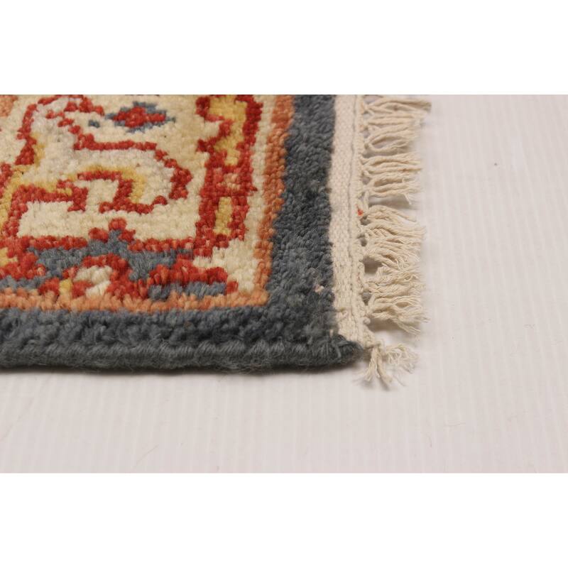 ECARPETGALLERY Hand-knotted Serapi Heritage Dark Grey Wool Rug - 2'5 x 19'6