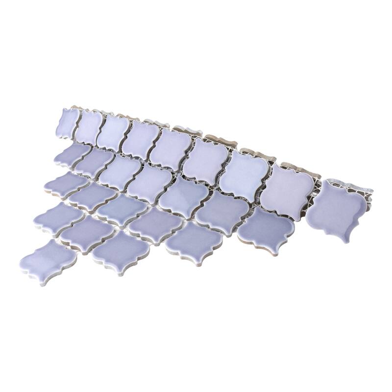 Merola Tile Hudson Tangier Lavendar 12-3/8" x 12-3/8" Porcelain Floor and Wall Tile