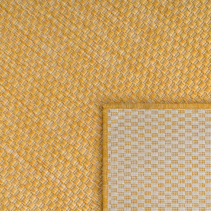 Variegated Waterproof Outdoor Rug for Patio
