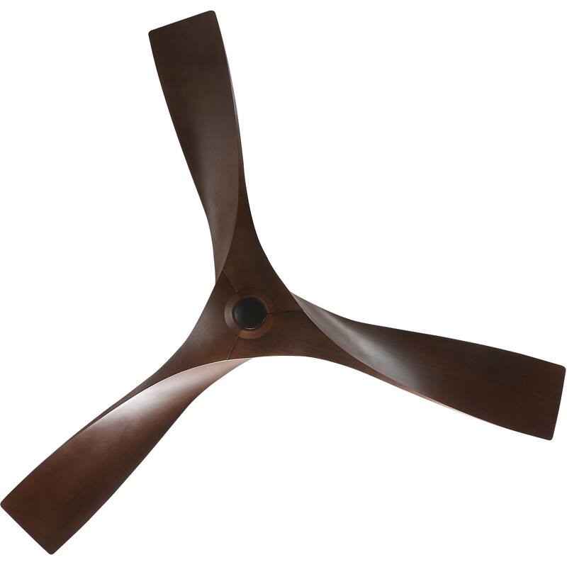 52Inch Ceiling Fan without Light, 6 Wind Speeds with Remote Control for Living Room and Patio