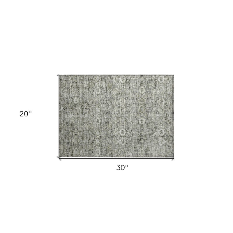 Jara Garden-Inspired Weather Resistant Classic Meets Modern Outdoor Rug