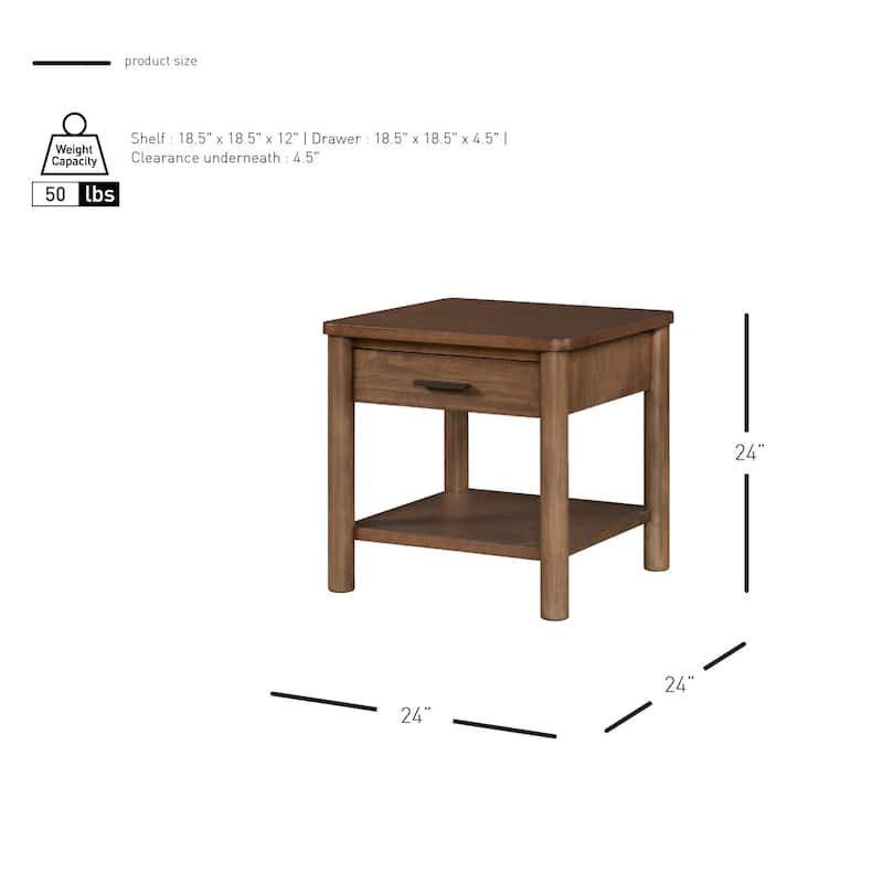 NPD Furniture Bloomfield Nightstand / Side Table