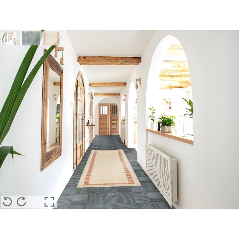 Neutral Gabbeh Kashkoli Wool Runner Rug Hand-knotted Oriental Carpet - 2'8" x 9'11"