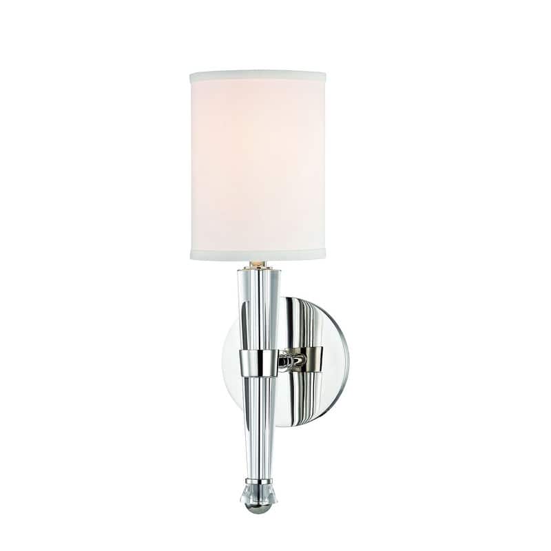 Hudson Valley Lighting Volta Single Light 15" Tall Wall Sconce - Polished Nickel