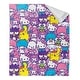 preview thumbnail 9 of 23, Sanrio Hello Kitty Silk Touch Sherpa Throw Blanket 40" x 50" - Peace And Love