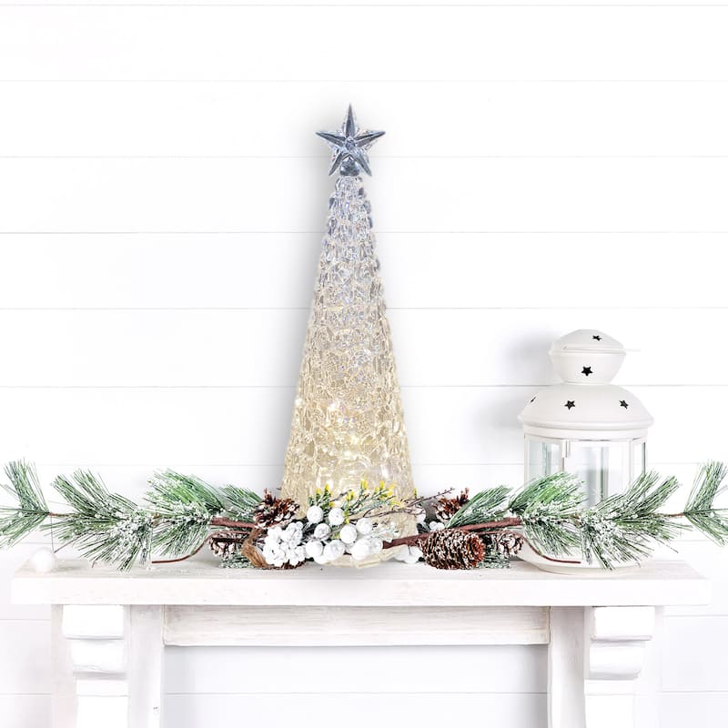 13" LED Acrylic Tree with Star