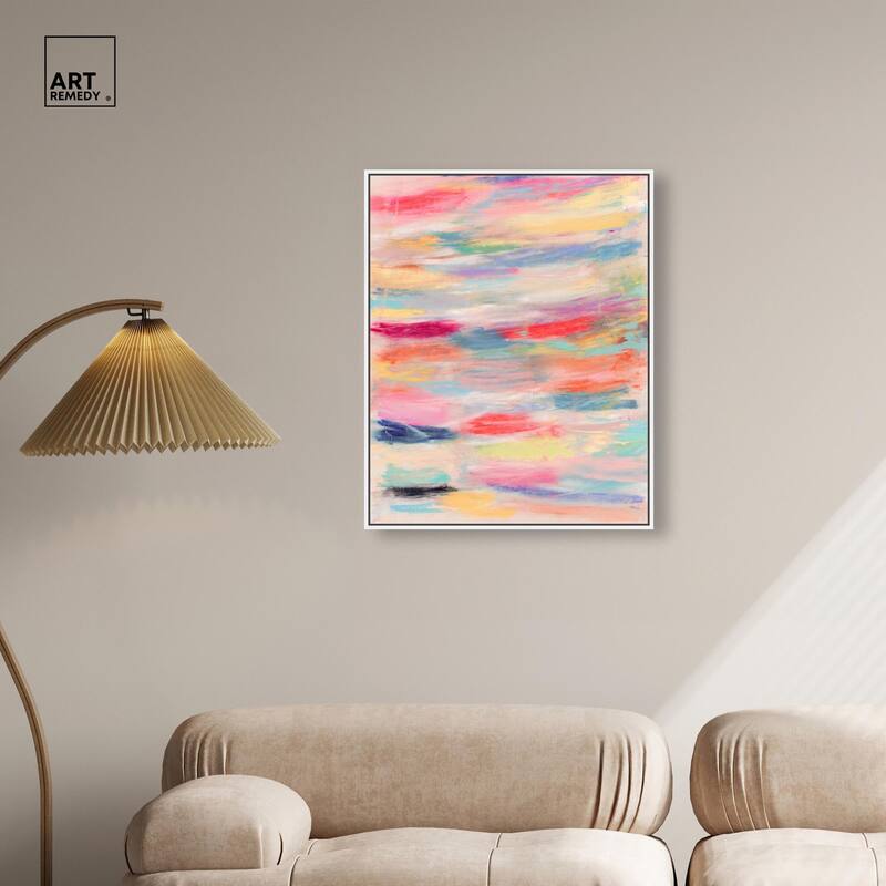 Color Play III Canvas by Art Remedy